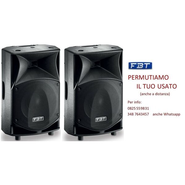 FBT JMaxX 110A V2 Coppia di Casse Amplificate Attive Professionali 1800W