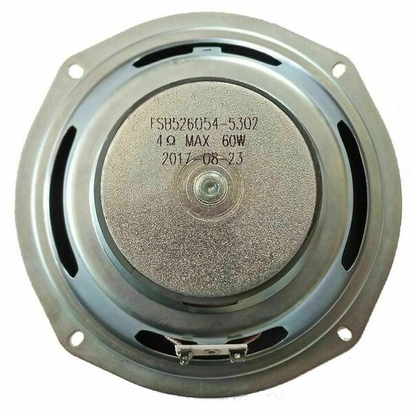 Coppia Altoparlanti 2 Woofer Mid-Woofer 13cm 130mm 5 Pollici 120 Watt Max 4 Ohm