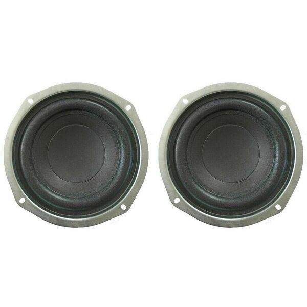 Coppia Altoparlanti 2 Woofer Mid-Woofer 13cm 130mm 5 Pollici 120 Watt Max 4 Ohm