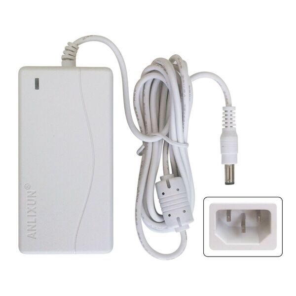 Alimentatore Switching 12V 1A Trasformatore Universale 12 Volt 1 Amper Bianco