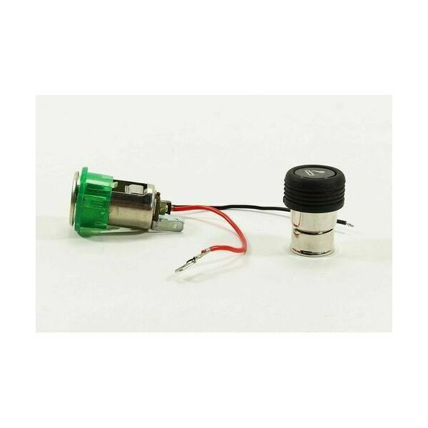 Spinotto Accendisigari da auto con presa integrata 12V 8A All Ride