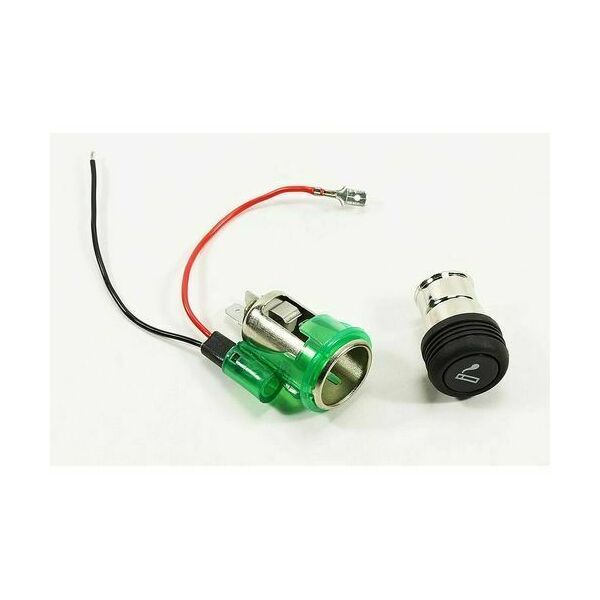 Spinotto Accendisigari da auto con presa integrata 12V 8A All Ride