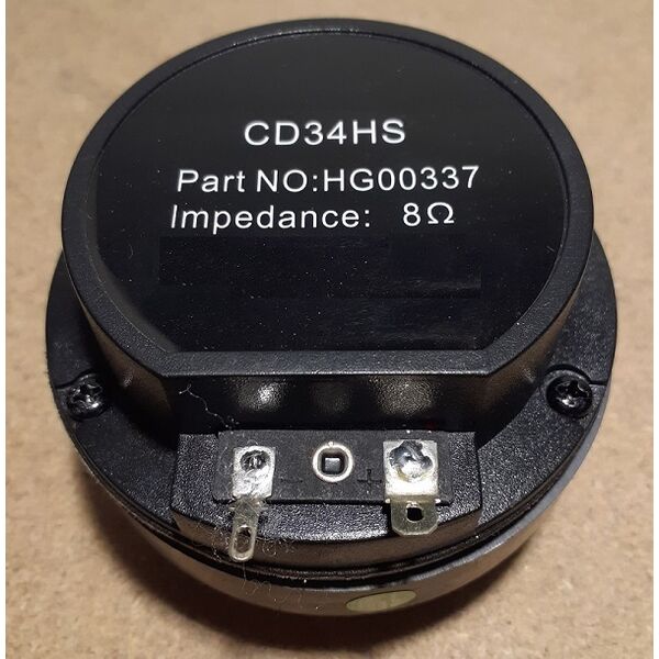 Tweeter/Driver Ricambio Originale per Montarbo Fiveo D12A