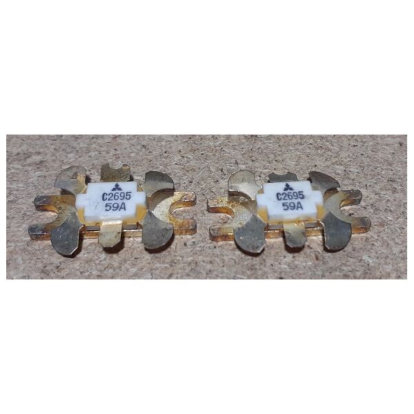 2SC2695 C2695 UHF Power Amplifier Transistor Coppia Selezionata NPN 520 MHz