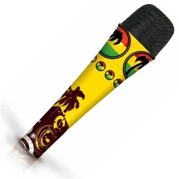 JAMMIN PRO Island MICROFONO PALMARE DINAMICO PER DJ KARAOKE CANTO VOCALIST