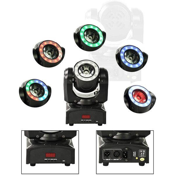 Testa Mobile Moving Head Light RGBW