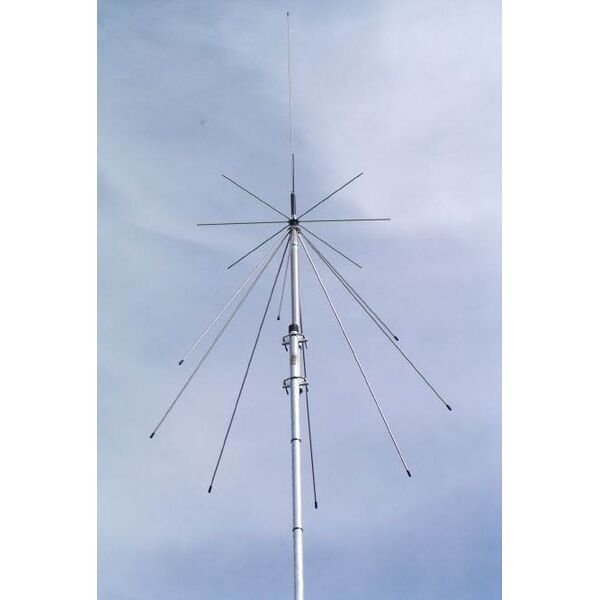 FALKOS D-130 DISCONE 25-1300MHZ ANTENNA DA BASE PER RICEVITORE SCANNER