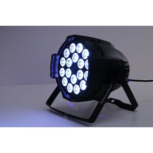 PAR LED RGBW 18x10 WATT FULL COLOR PROFESSIONALE DMX PROGRAMMABILE EXTREME SOUND
