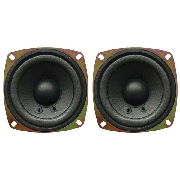Coppia Altoparlanti Mid Woofer 10,5 Cm 105 mm 4" Pollici 8 Ohm 60 W