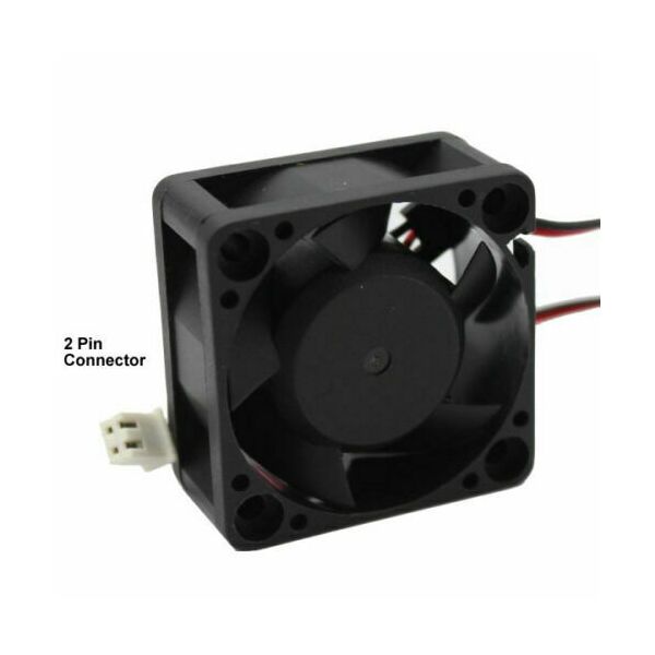VENTOLA 40x40x20mm Ventolina 12 Volt DC 4x4x2 Cm. Con Connettore 2 Pin