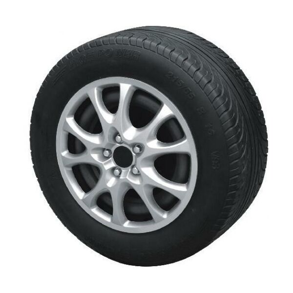 Subwoofer Sub Woofer 15" per Auto in Formato Ruota Pneumatico