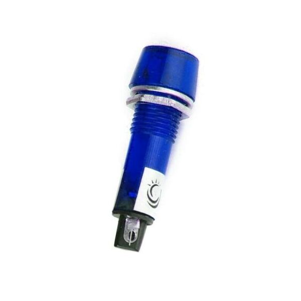Lampadina da Pannello Luce Segnalatore Indicatore Luminoso 220 Volt Blu'