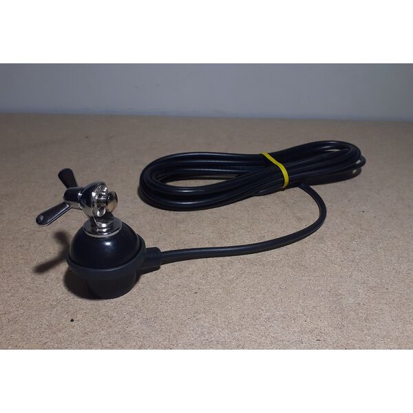 Lemm Base per Antenna + Cavo + Vite a Farfalla per Antenne Lemm e Similari