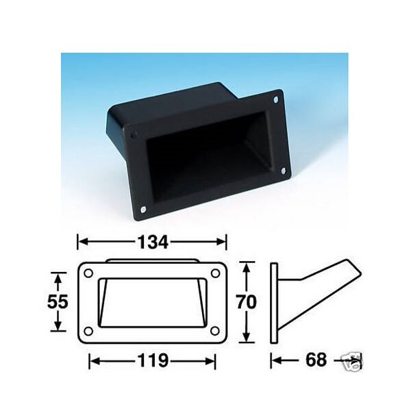 Maniglia in plastica per casse acustiche