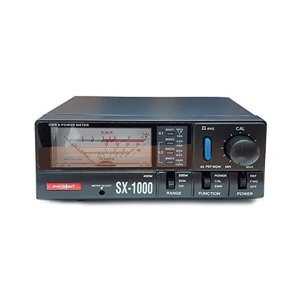 PROXEL SX-1000 WATTMETRO/ROSMETRO 1.8-160 MHZ / 420-1300MHZ (5W/20W/200W/400W)