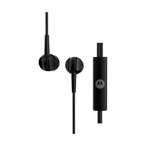 Auricolari Motorola Mod.Pace105 colore Nero con Microfono jack 3,5mm