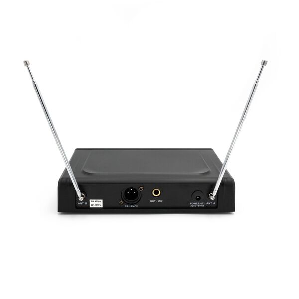 XT VT-302 AA Radiomicrofono VHF Doppio Bodypack + Archetto