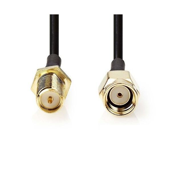 Cavo Coassiale RF con SMA Maschio e SMA Femmina RG174 - 5 Metri