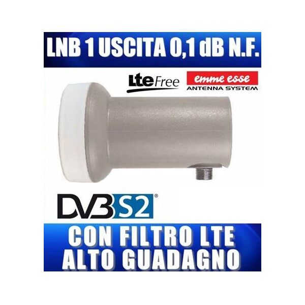 LNB ILLUMINATORE UNIVERSALE SINGOLO EMMEESSE 80185KL