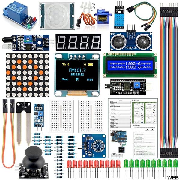 Kit Arduino Uno R3 Nano V3.0 Mega 2560 Mega 328