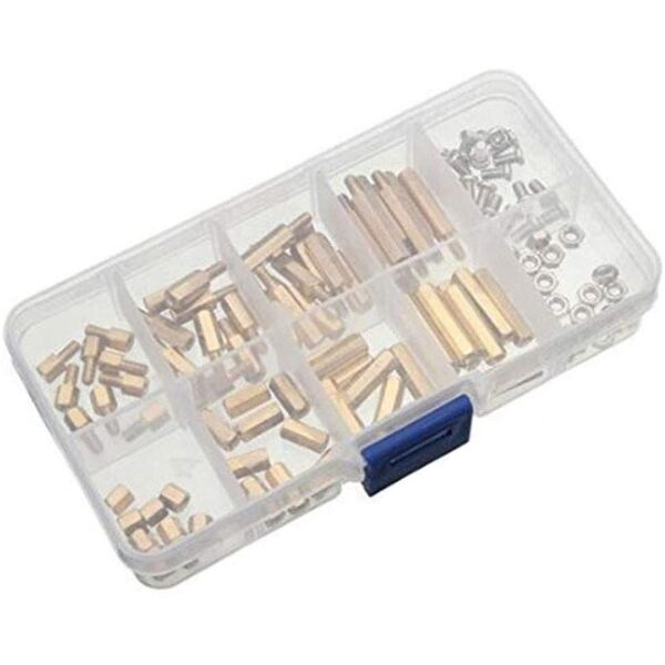 Kit distanziatori 120 pz distanziali M3 varie misure
