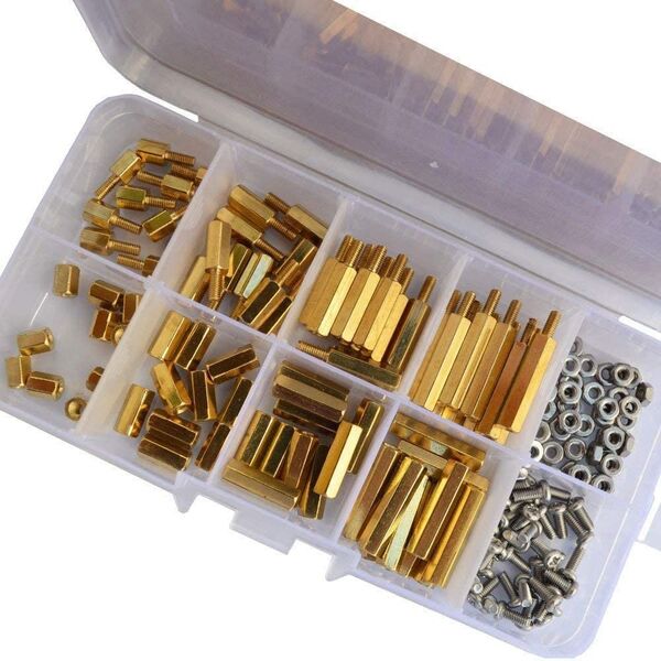 Kit distanziatori 120 pz distanziali M3 varie misure