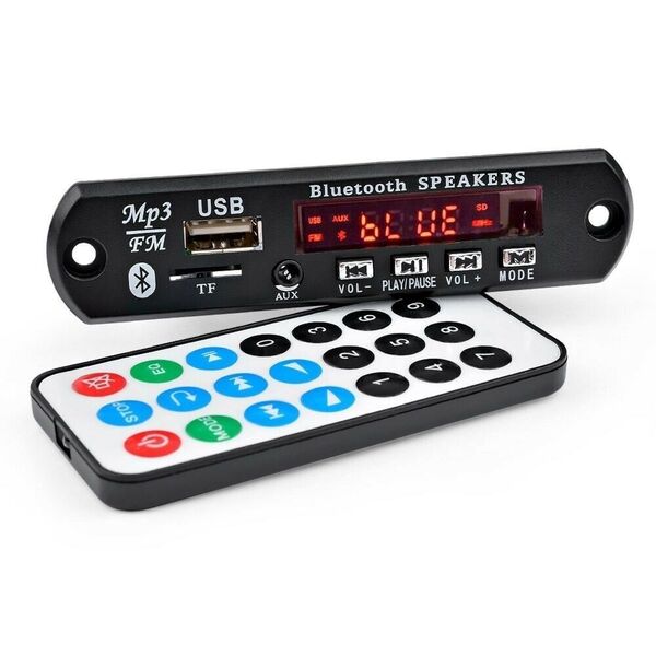 Modulo MP3 WMA con Bluetooth - USB - SD - FM per amplificatore
