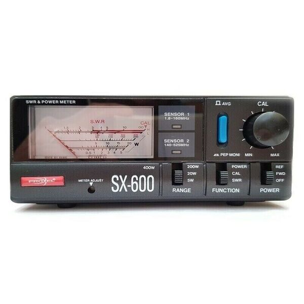 PROXEL SX-600 ROSMETRO - WATTMETRO 1.8~160MHz - 140~525MHz 5/20/200/400 Watt