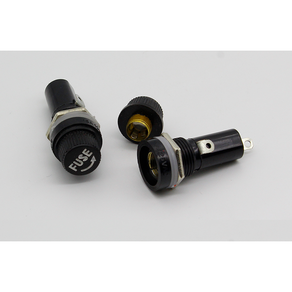 Portafusibile da pannello per fusibili 5x20 mm portafusibili fusibile 10A 250V