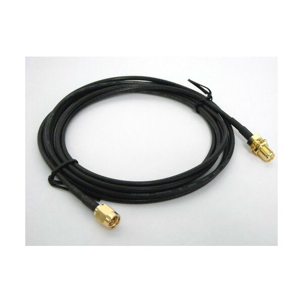 Cavo Coassiale RF con SMA Maschio e SMA Femmina RG174 - 5 Metri