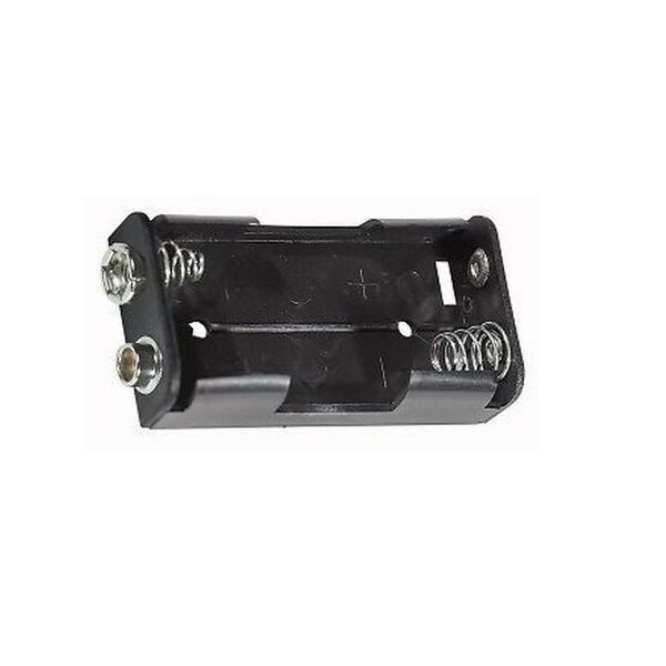 CONTENITORE PER PILE PORTA BATTERIE PORTA PILE 2 STILO CON CLIP