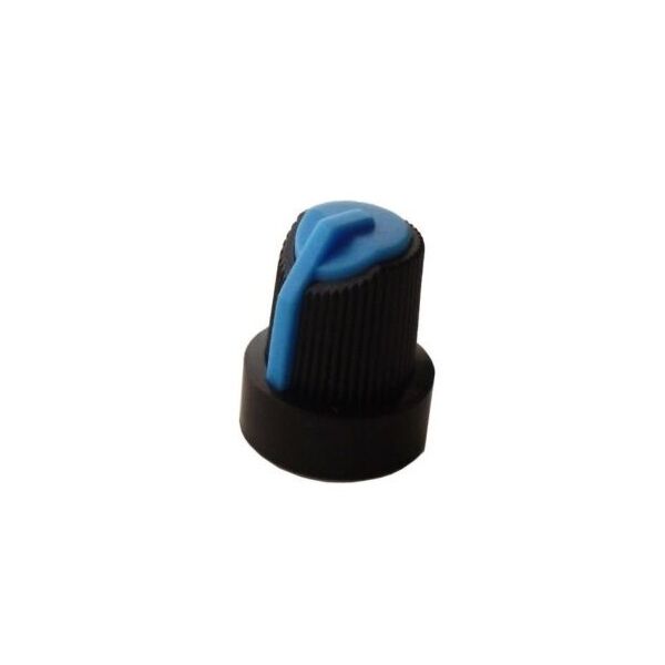 Manopola con indice Blu’ Diametro perno 6mm