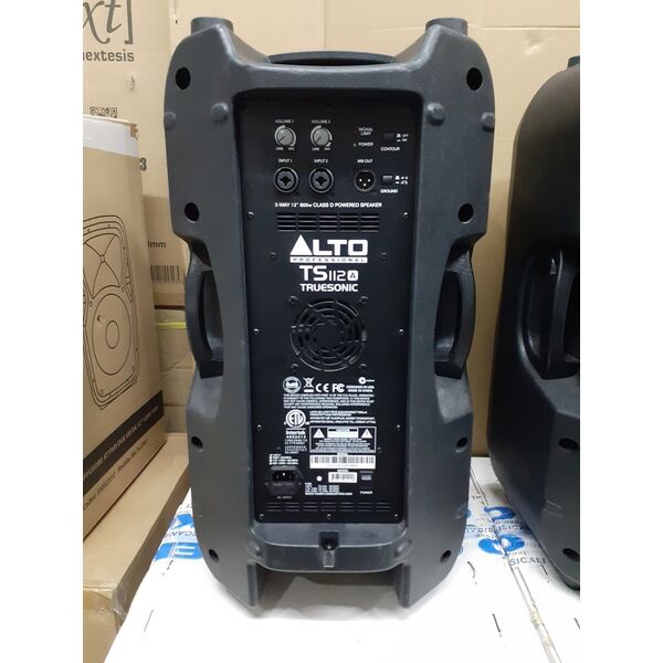 Alto TS-112A Truesonic Coppia Casse Amplificate Attive 12" 800W + 800W