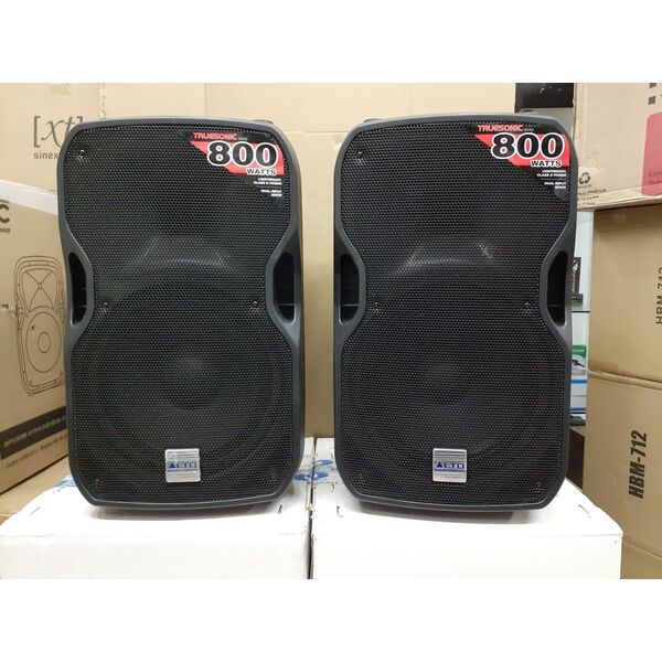 Alto TS-112A Truesonic Coppia Casse Amplificate Attive 12" 800W + 800W