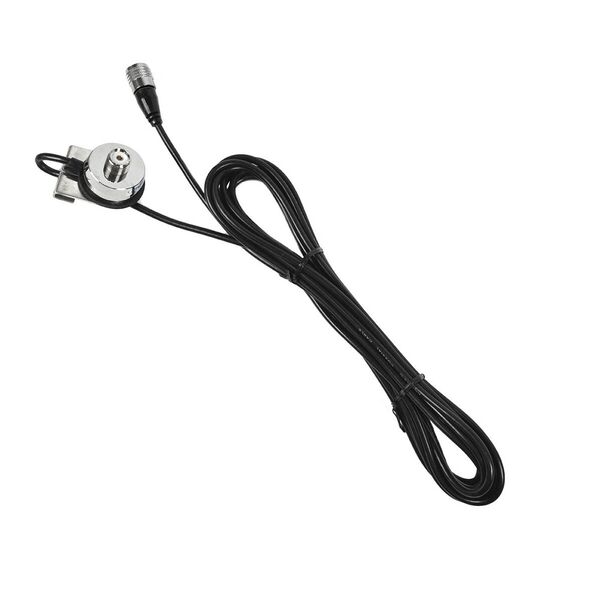 Supporto Staffa + Cavo Centro Tetto Attacco PL per Antenna CB HF VHF UHF SO-239 e PL 259