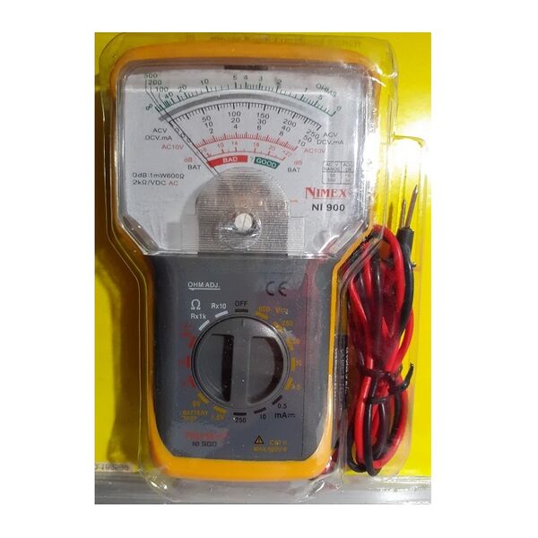 NIMEX NI900 TESTER MULTIMETRO ANALOGICO