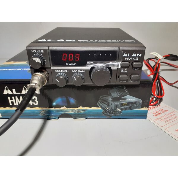 Midland HM-43 Radio Veicolare 43 Mhz Nuovo