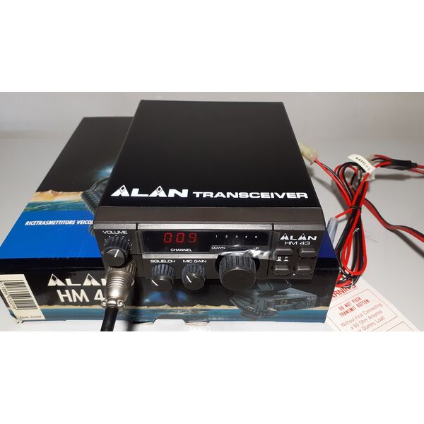 Midland HM-43 Radio Veicolare 43 Mhz Nuovo
