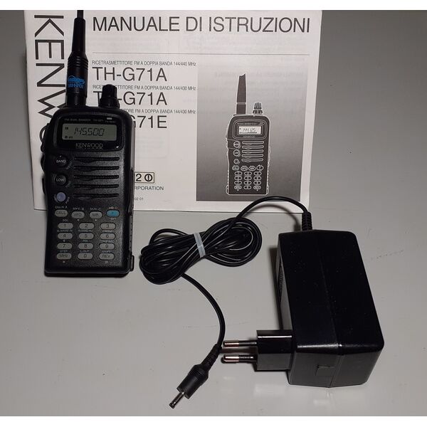 Kenwood TH-G71 VHF-UHF Radio Portatile Dual Band 144/430 Mhz