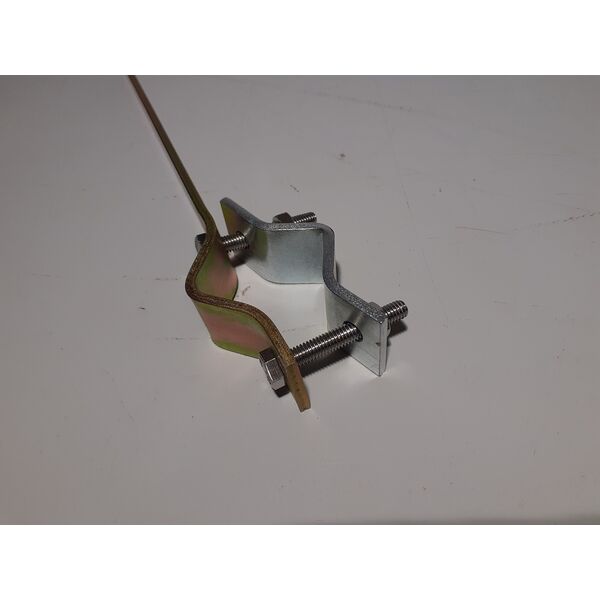T-1 Staffa a braccio da balcone o palo per antenna CB VHF UHF con foro per attacco PL UHF 259