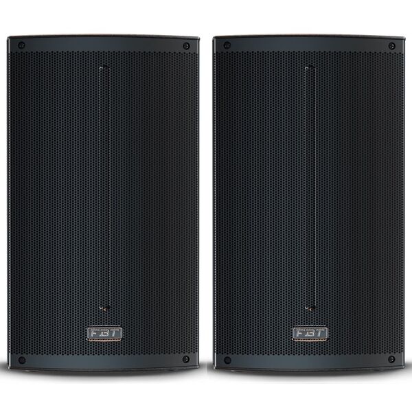 FBT X-lite 112A V2 Coppia Casse Amplificate Attive Professionali 12" 3000W Bluetooth 5.0