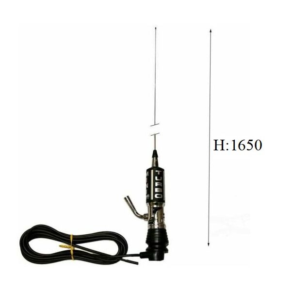 Lemm Mini Turbo elle AT1002L Antenna CB Veicolare Per Camion Fuoristrada 4x4