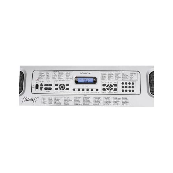ffalstaff STUDIO-54 Tastiera Elettronica Musicale 54 Tasti per uso Scolastico con Borsa Alimentatore e Microfono