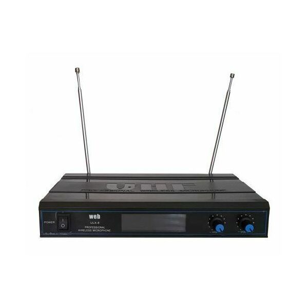 K-122 SET KARAOKE CASSA ATTIVA 12" BLUETOOTH MP3 USB-SD + MICROFONI WIRELESS