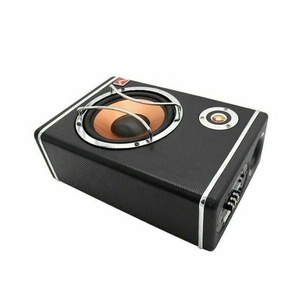 Subwoofer Amplificato Attivo 480W Sub Woofer per Auto Ultra Piatto x Cofano baule
