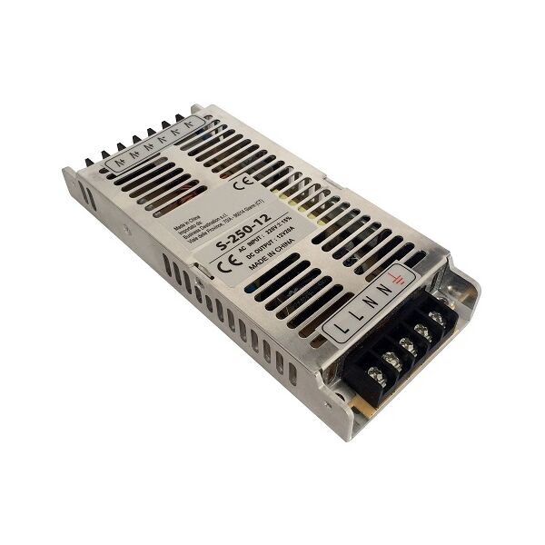 Alimentatore switching 12V 20A slim T-265