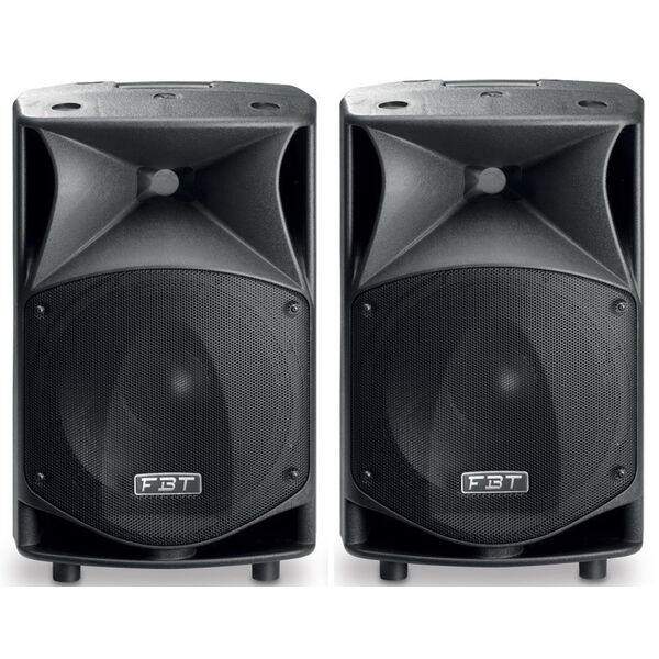 FBT JMaxX 112A V2 + Cover V64 Coppia Casse Amplificate Attive Professionali 1800W