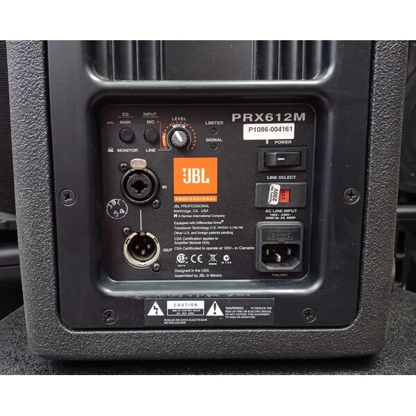 JBL PRX612M CASSA AMPLIFICATA 2 VIE 1000 WATT
