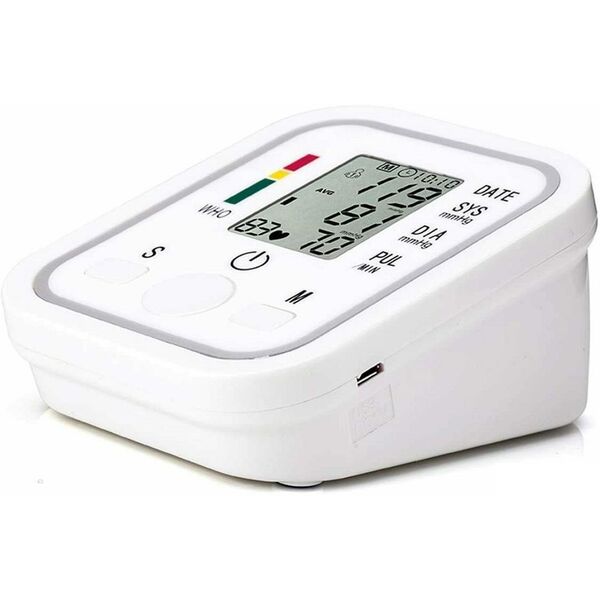 Misuratore pressione sanguigna da braccio automatico sfigmomanometro digitale