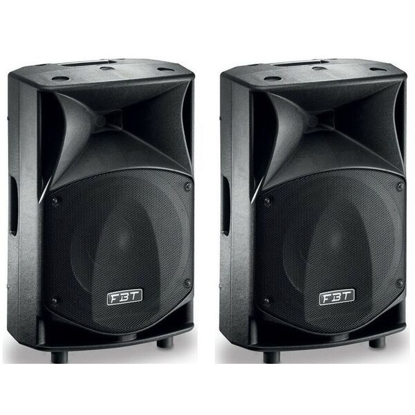 FBT JMaxX 112A V2 + Cover V64 Coppia Casse Amplificate Attive Professionali 1800W